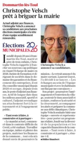 Candidature Christophe ER